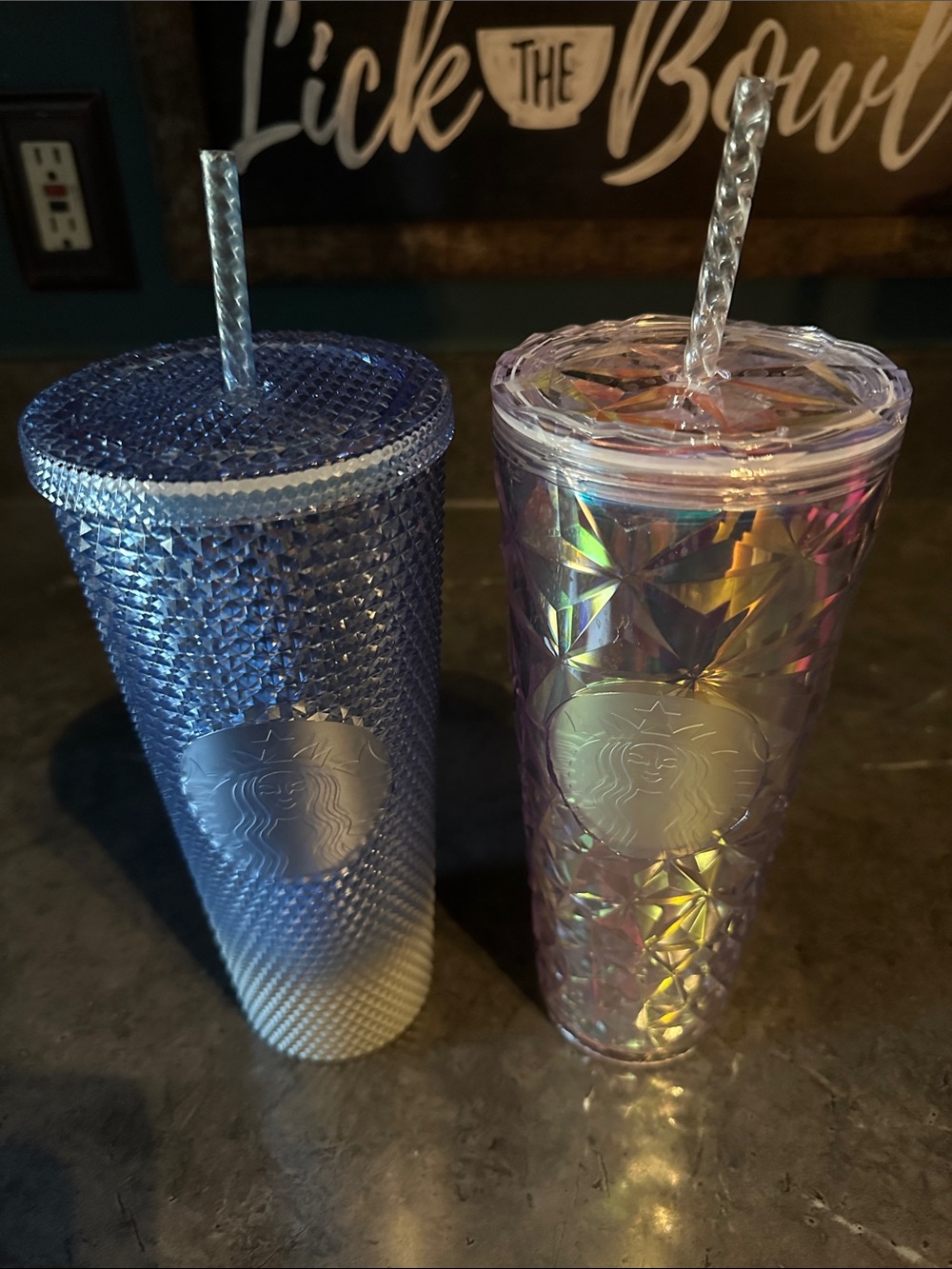 Starbucks Iridescent Studded Tumblers
